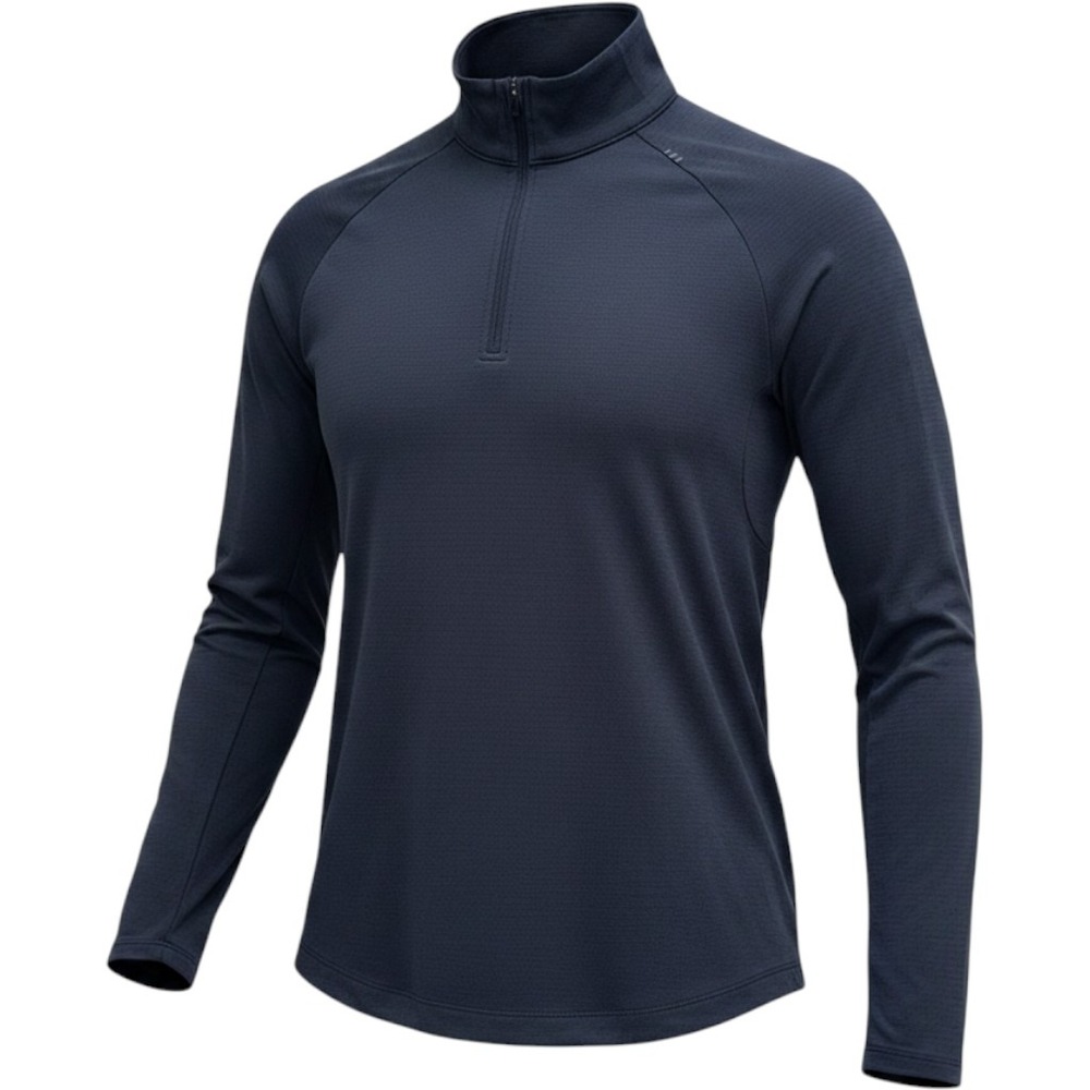 Lululemon Drysense Training Half 1/2 Zip Pullover Mens Navy Blue Long Sleeve Med